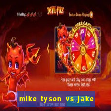 mike tyson vs jake paul assistir online