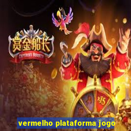 vermelho plataforma jogo