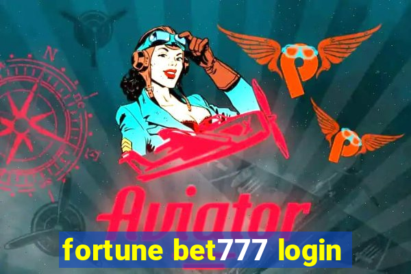 fortune bet777 login