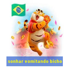 sonhar vomitando bicho