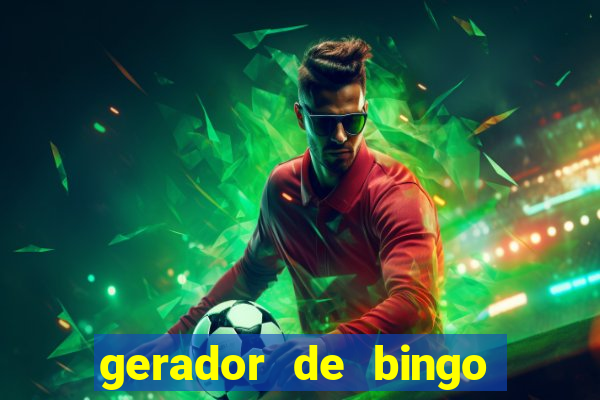 gerador de bingo cha de bebe