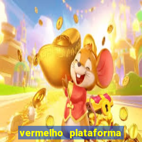 vermelho plataforma de jogos