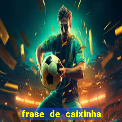 frase de caixinha de natal