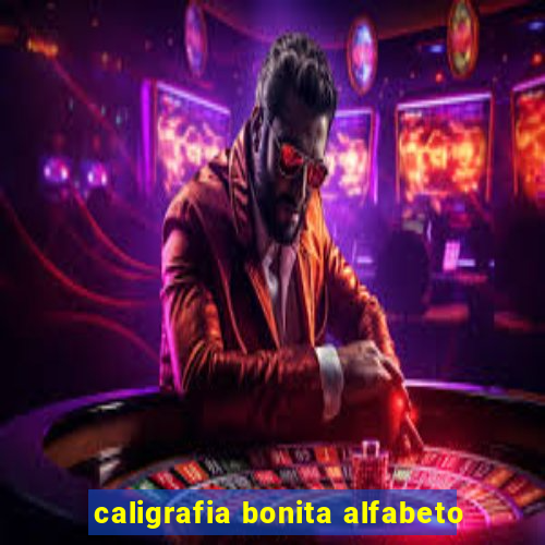 caligrafia bonita alfabeto