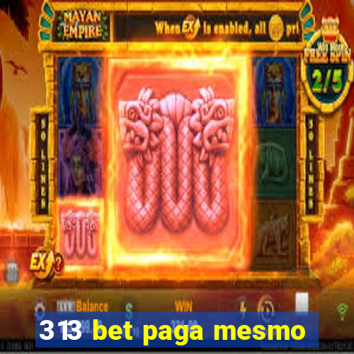 313 bet paga mesmo