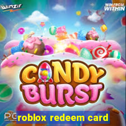 roblox redeem card