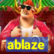 ablaze