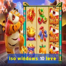 iso windows 10 leve